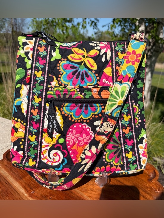 Vera Bradley Handbags - Disney Parks Vera Bradley Hipster Crossbody “Midnight with Mickey” Like New
